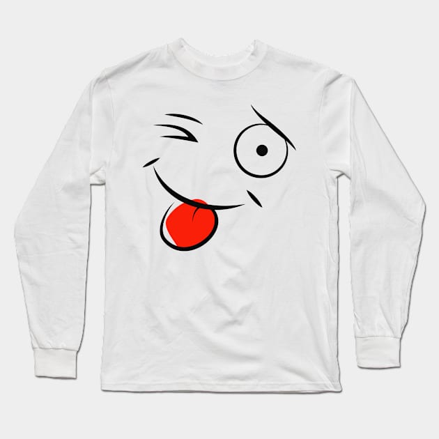 smiley face Long Sleeve T-Shirt by KyrgyzstanShop